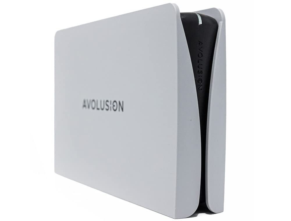 Avolusion PRO-5Y (White) 3TB USB 3.0 External Gaming Hard Drive for PS5 / PS4 Game Console - 2 Year Warranty (Renewed)