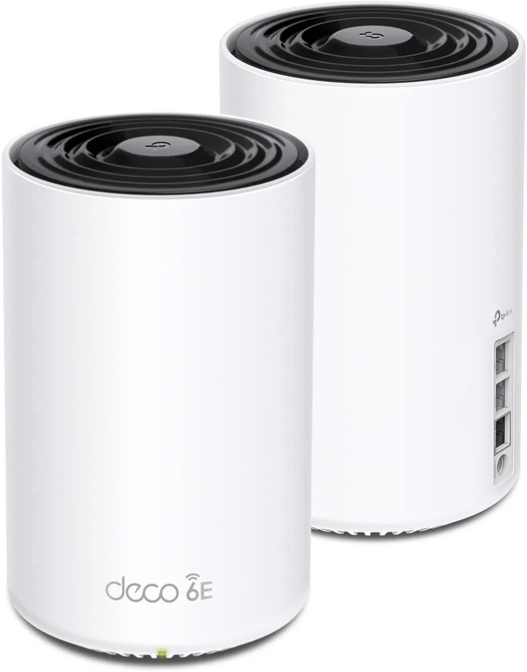 TP-Link Deco XE75 Pro AXE5400 Tri-Band WiFi 6E Mesh System - 2.5G WAN/LAN Port, Covers up to 5500 Sq.Ft, Replaces WiFi Router and Extender, AI-Driven Mesh, New 6GHz Band, 2-Pack