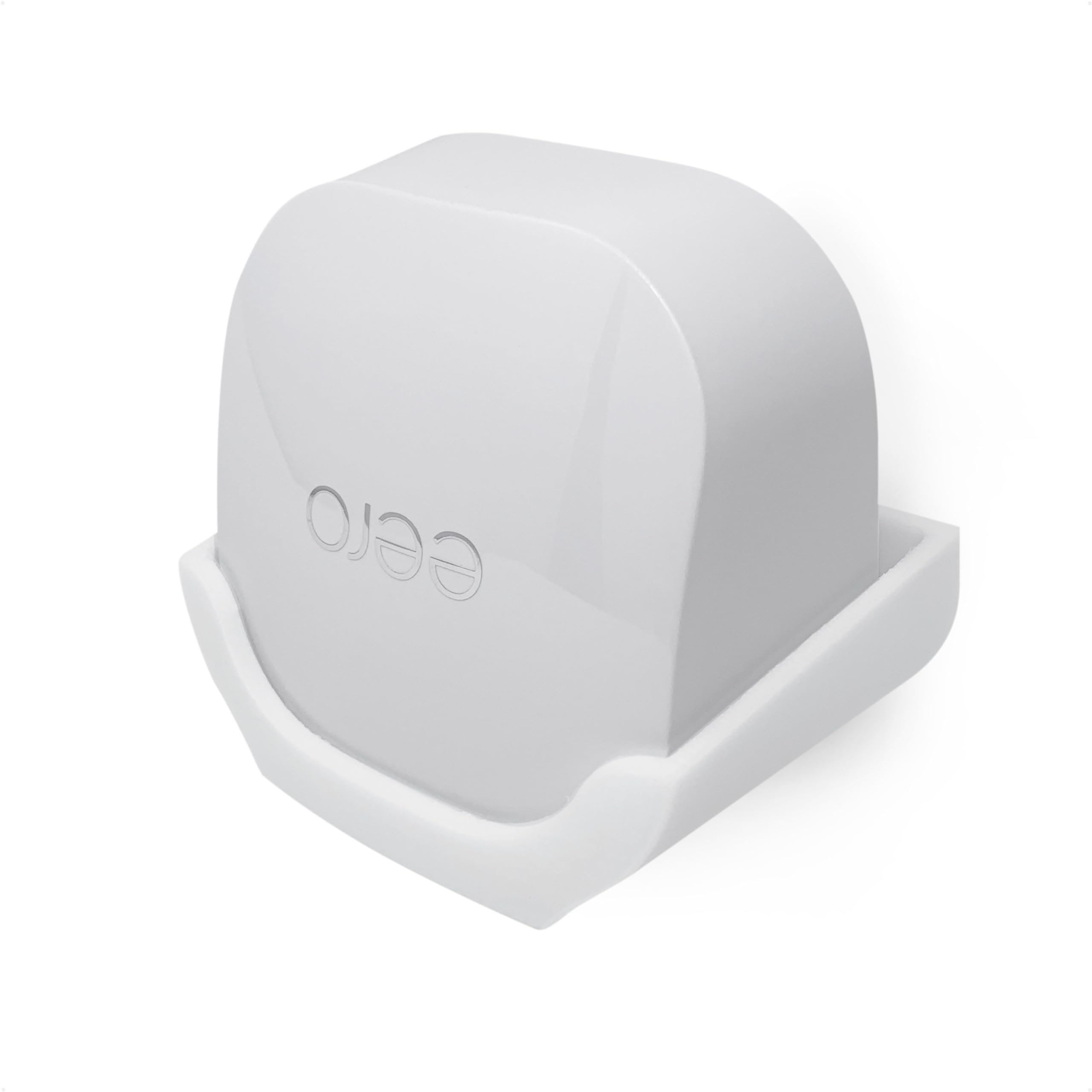 Drill Free Wall Mount for EERO 6+, 6 Plus Router (ONLY Works with 6 Plus), Strong VHB Adhesive, Easy to Install, Reduce Interference & Increase Range, Stick On & Screw-in Mounting by Brainwavz
