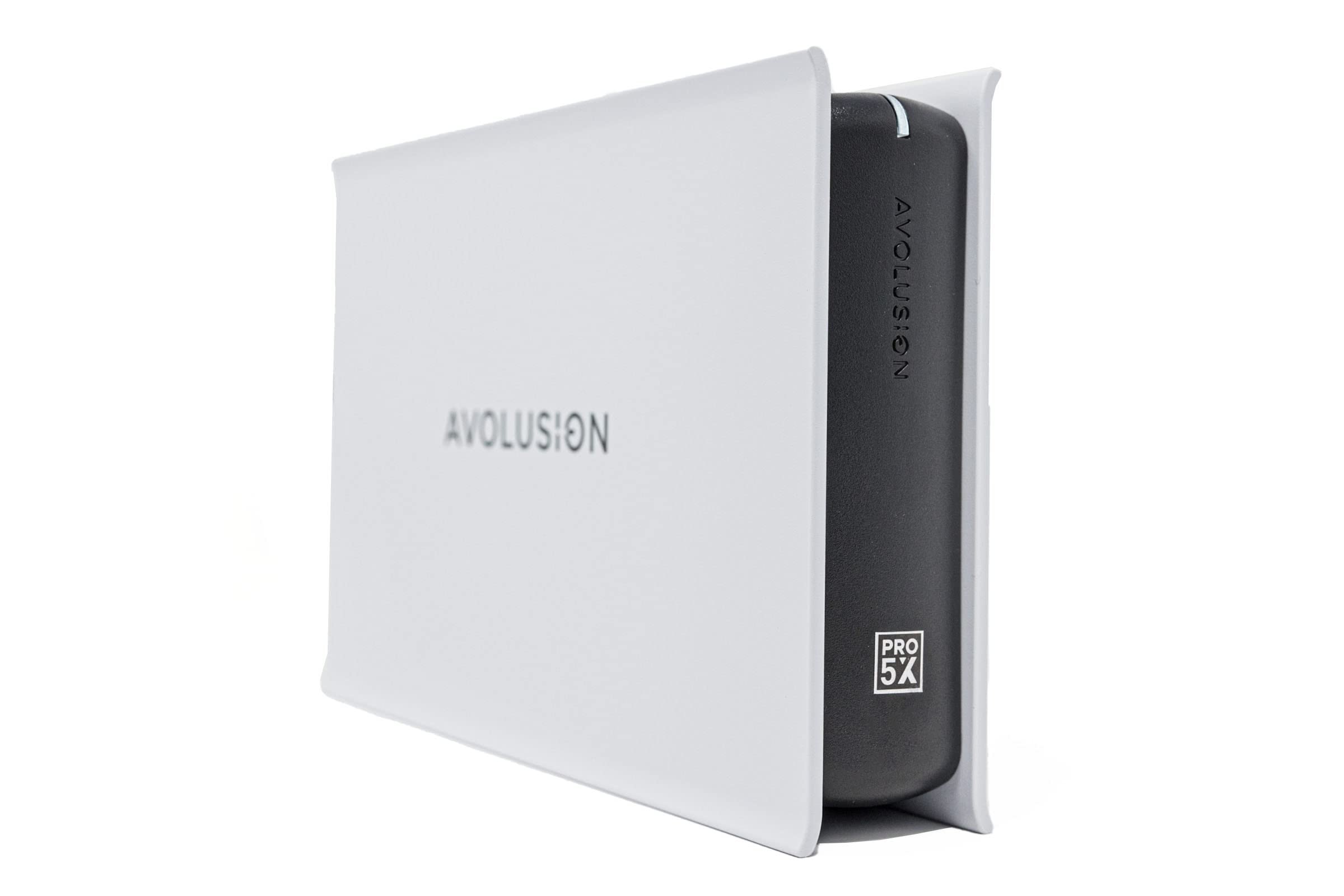 Avolusion PRO-5X (White) 8TB USB 3.0 External Gaming Hard Drive for PS5 / PS4 Game Console (Renewed)