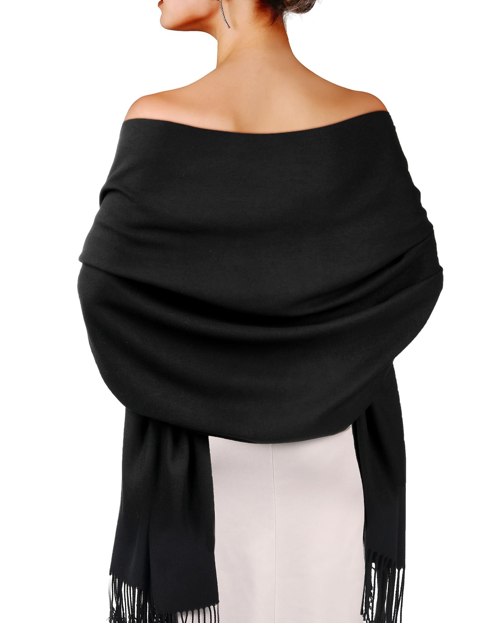 FURTALK Pashmina Shawls and Wraps for Evening Dress Women's Scarf Wedding Bride Bridesmaid Gifts Winter Scarves