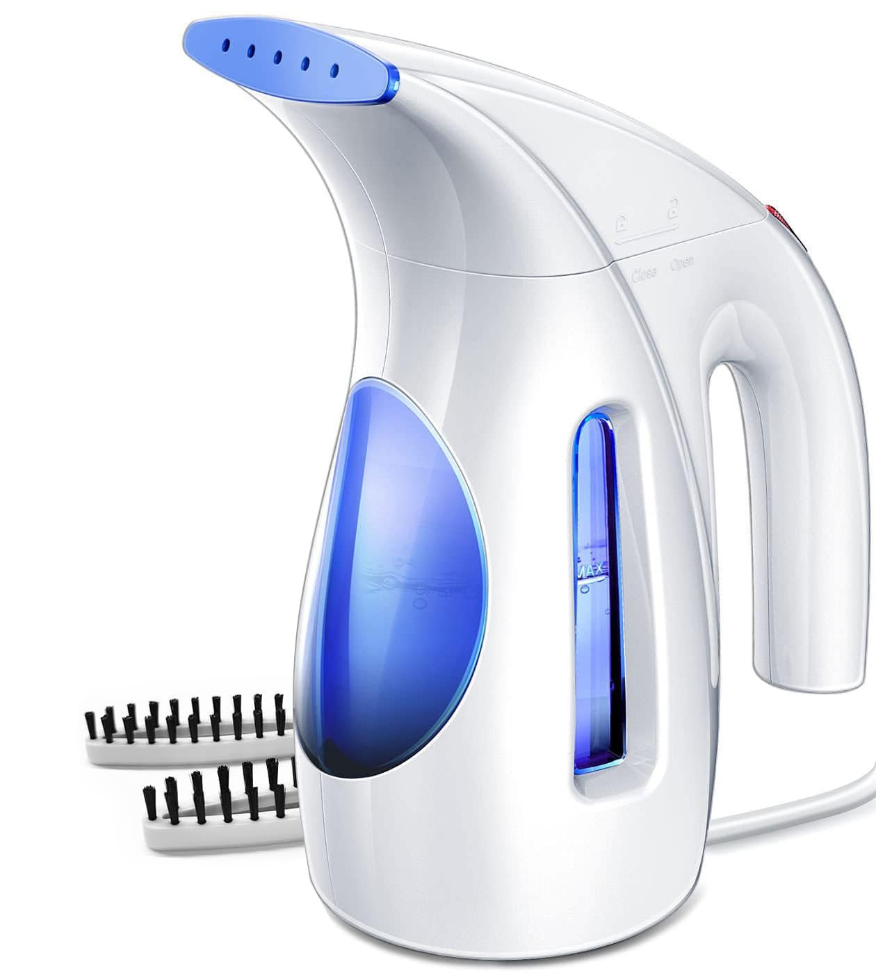 HiLIFE Steamer for Clothes, Portable Handheld Design, 240ml Big Capacity, 700W, Strong Penetrating Steam, Removes Wrinkle, for Home, Office(ONLY FOR 120V)