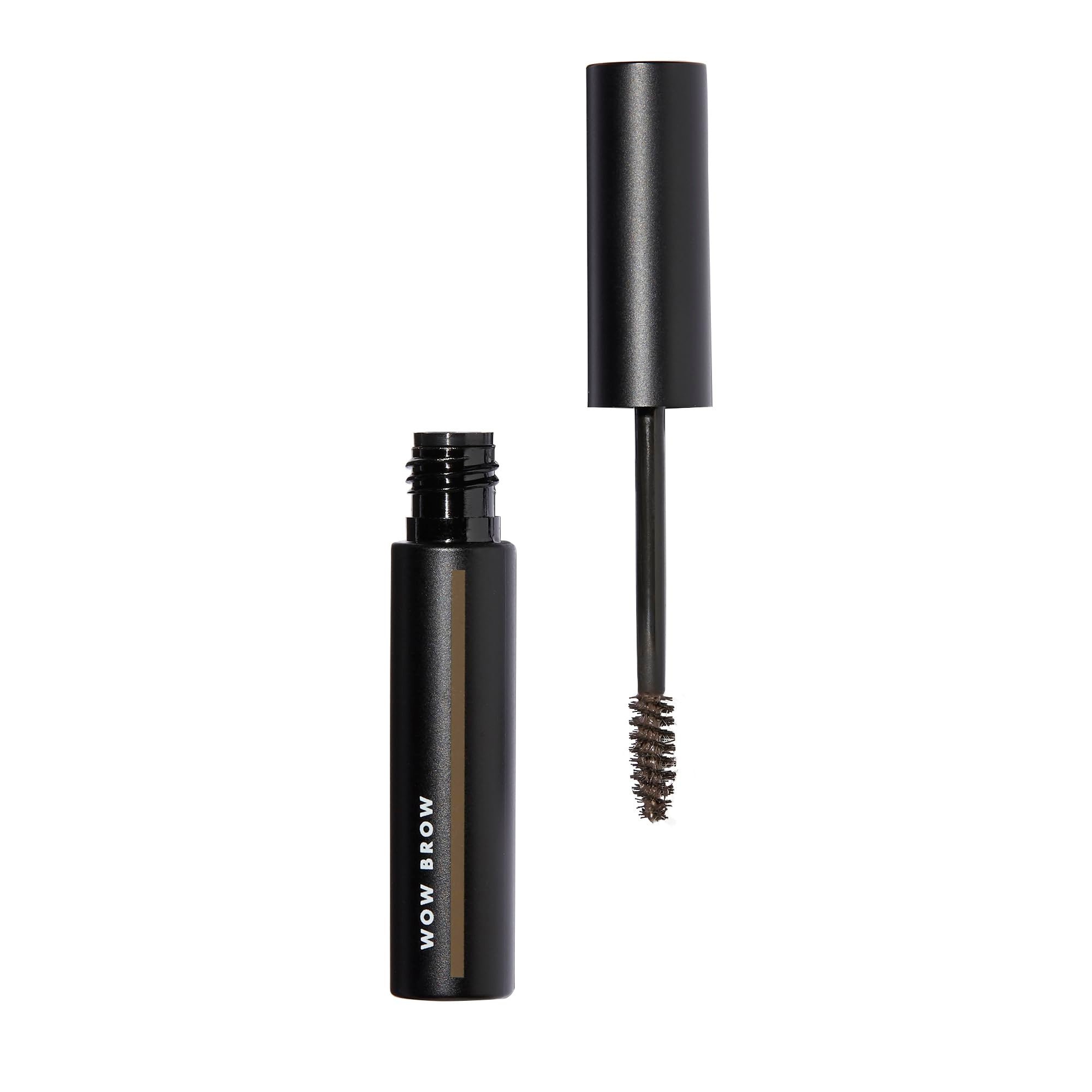 e.l.f. Wow Brow Gel, Volumizing, Buildable, Wax-Gel Hybrid, Creates Full, Voluminous-Looking Brows, Locks Brow Hairs In Place, Neutral Brown