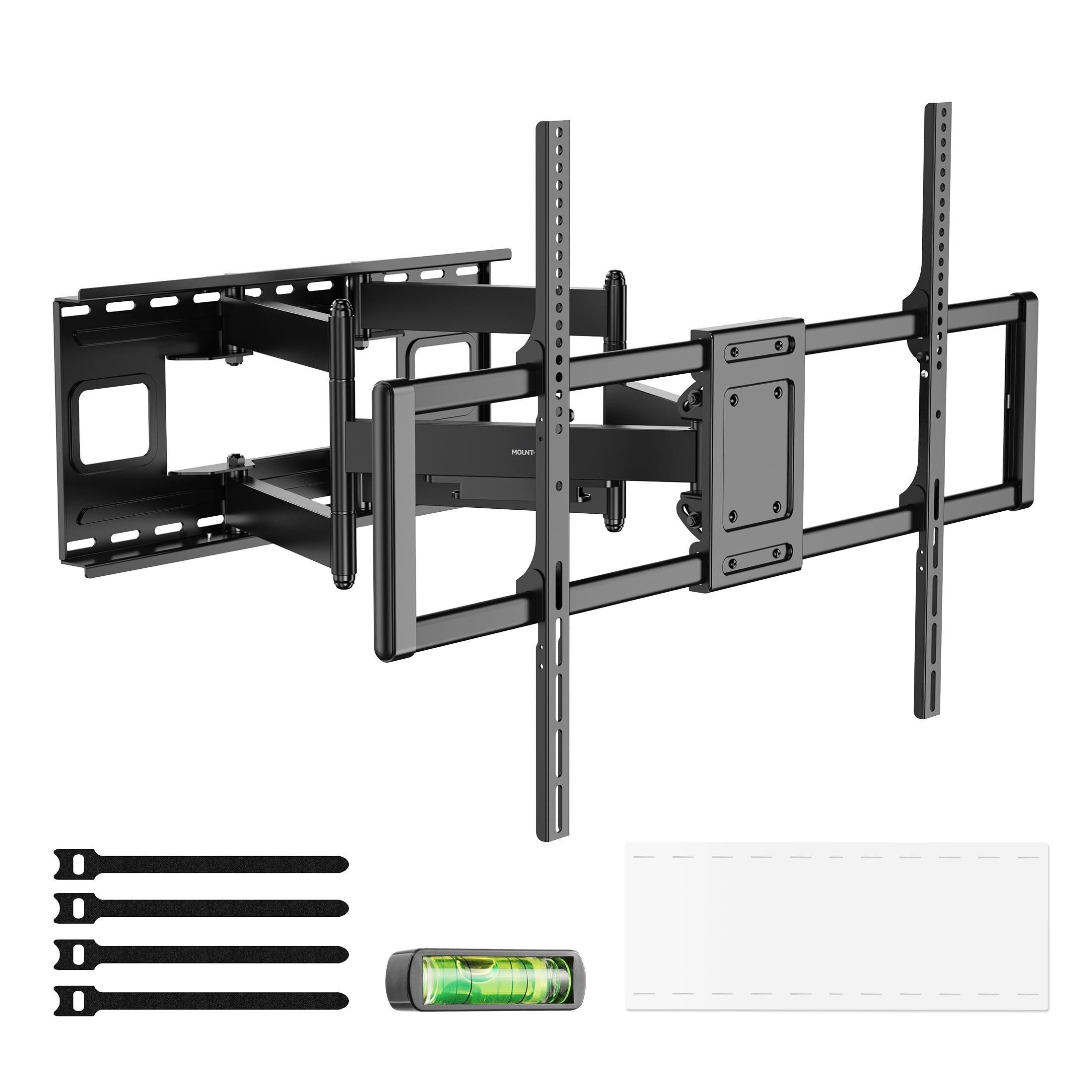 Mount-It! Heavy Duty XXL Full Motion TV Wall Mount for Extra Large TVs, max VESA 900x600, Holds up to 264lb, Swivel Tilt Extension Adjustable TV Mount for 60" 65" 75" 80" 85" 90" 98" 100" 115" 120 in