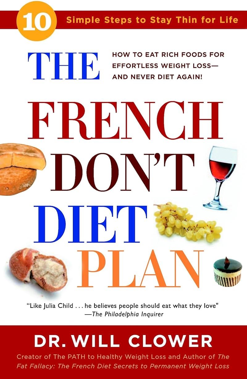 The French Don't Diet Plan: 10 Simple Steps to Stay Thin for Life - Product Image