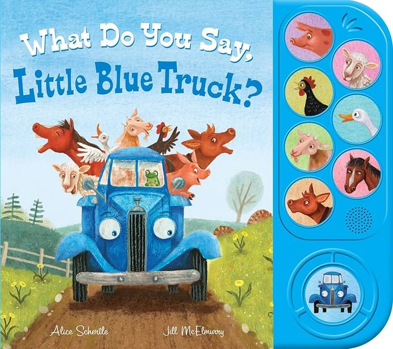 What Do You Say, Little Blue Truck? Sound Book - Product Image