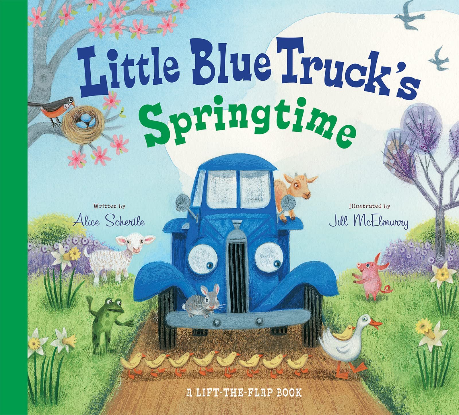 Little Blue Truck's Springtime: An Easter And Springtime Book For Kids – An Interactive Adventure with Baby Animals - Product Image