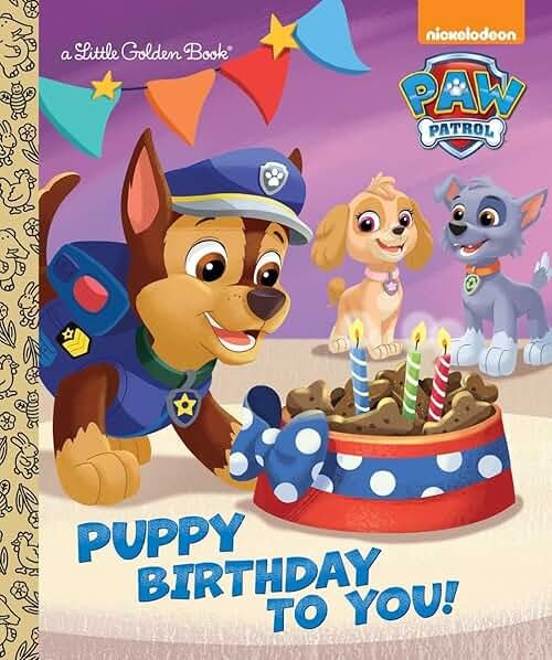 Puppy Birthday to You! (Paw Patrol) (Little Golden Book) - Product Image
