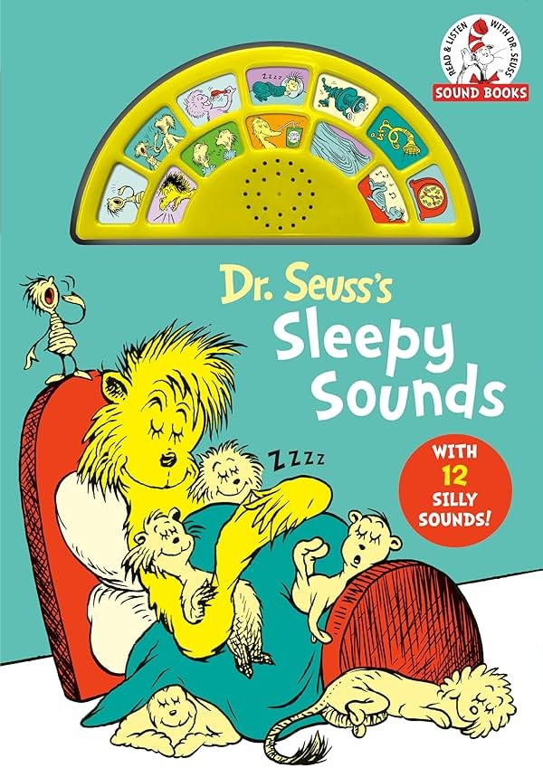 Dr. Seuss's Sleepy Sounds with 12 Silly Sounds!: An Interactive Read and Listen Book (Dr. Seuss Sound Board Books) - Product Image
