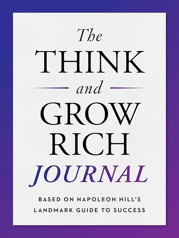 The Think and Grow Rich Journal: Based on Napoleon Hill's Landmark Guide to Success - Product Image