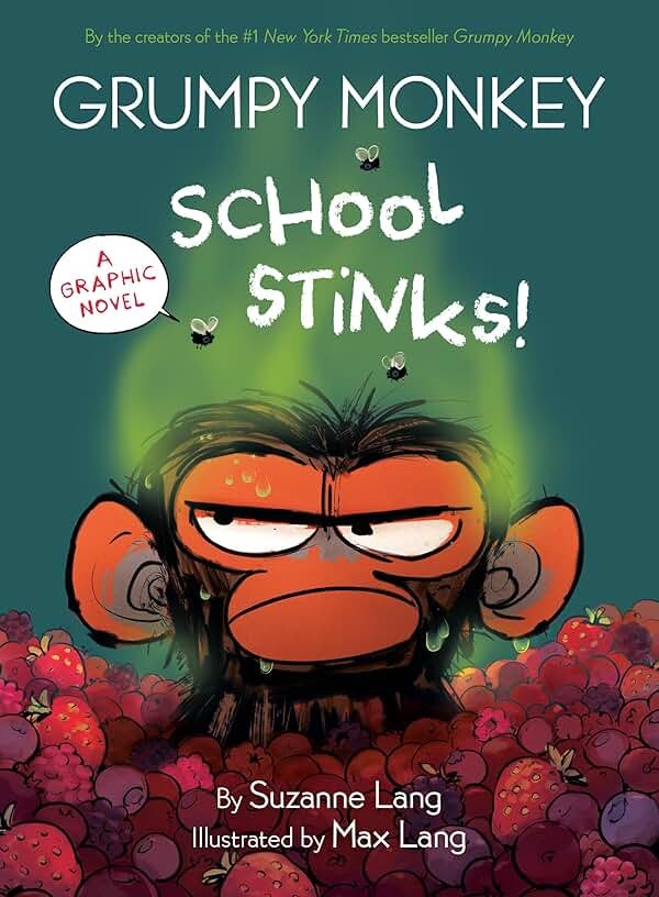 Grumpy Monkey School Stinks!: A Graphic Novel (Grumpy Monkey Graphic Novels) - Product Image