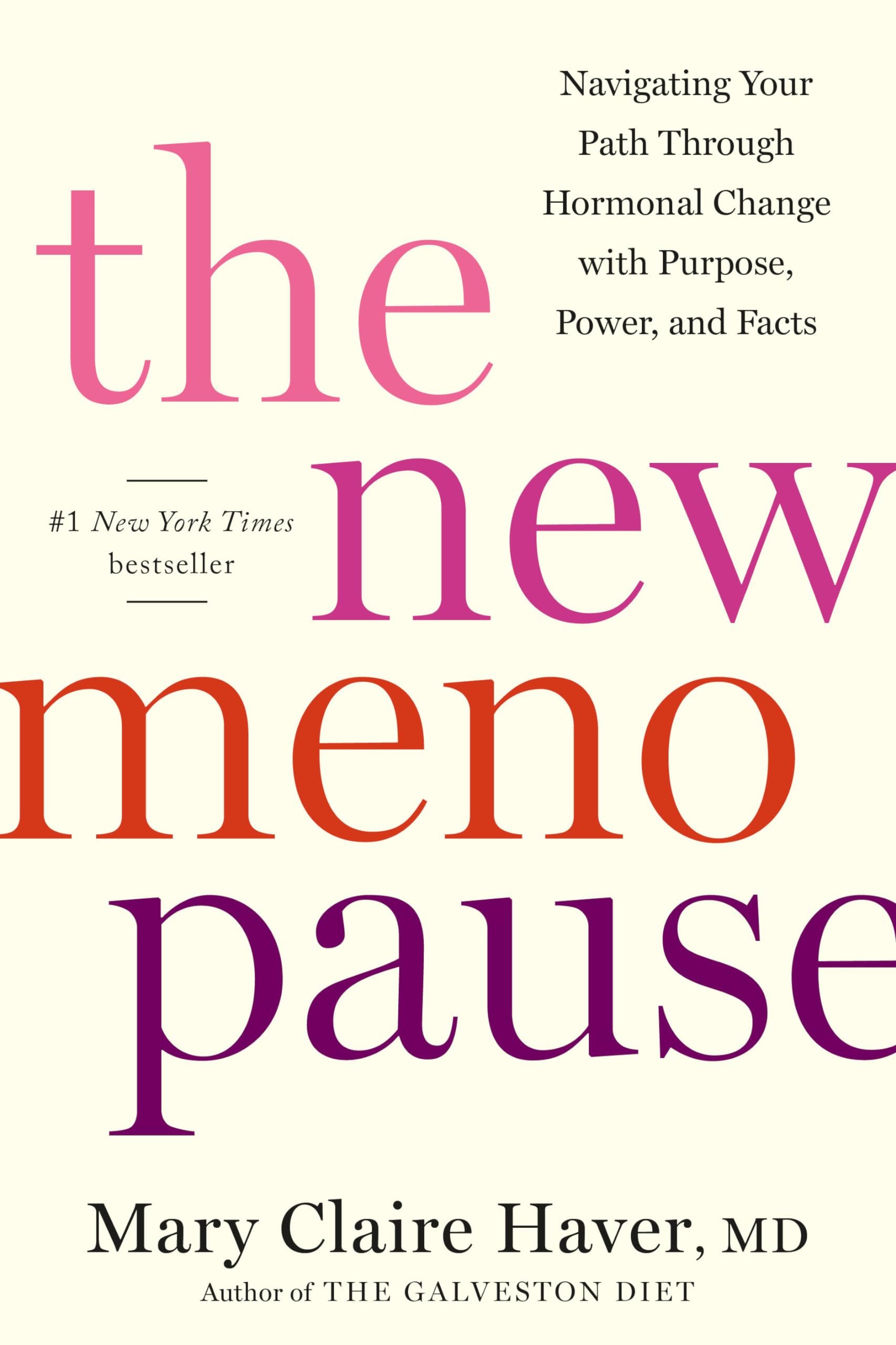 The New Menopause: Navigating Your Path Through Hormonal Change with Purpose, Power, and Facts - Product Image
