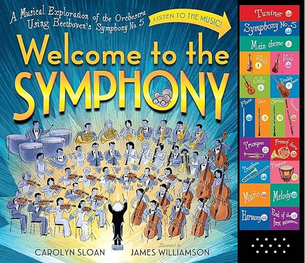 Welcome to the Symphony: A Musical Exploration of the Orchestra Using Beethoven's Symphony No. 5 (Welcome to Music! Sound Button Books) - Product Image