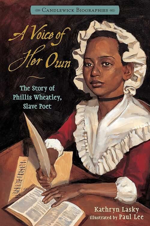 A Voice of Her Own: The Story of Phillis Wheatley, Slave Poet: Candlewick Biographies - Product Image