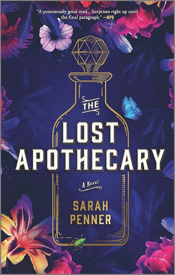 The Lost Apothecary: A Captivating Historical Mystery Unveiling Secrets of Poison, Revenge, and Female Empowerment―Don't Miss Sarah Penner's Newest Spell-Binding Book, The Amalfi Curse - Product Image