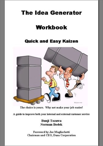 The Idea Generator: Quick and Easy Kaizen (Workbook) - Product Image
