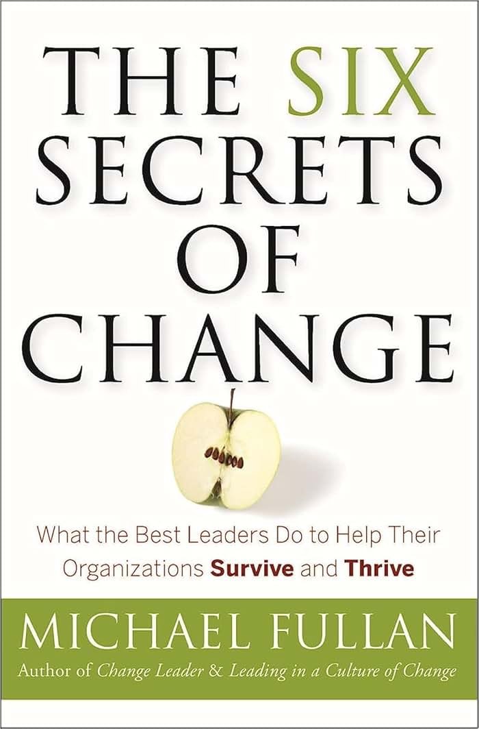 The Six Secrets of Change: What the Best Leaders Do to Help Their Organizations Survive and Thrive - Product Image