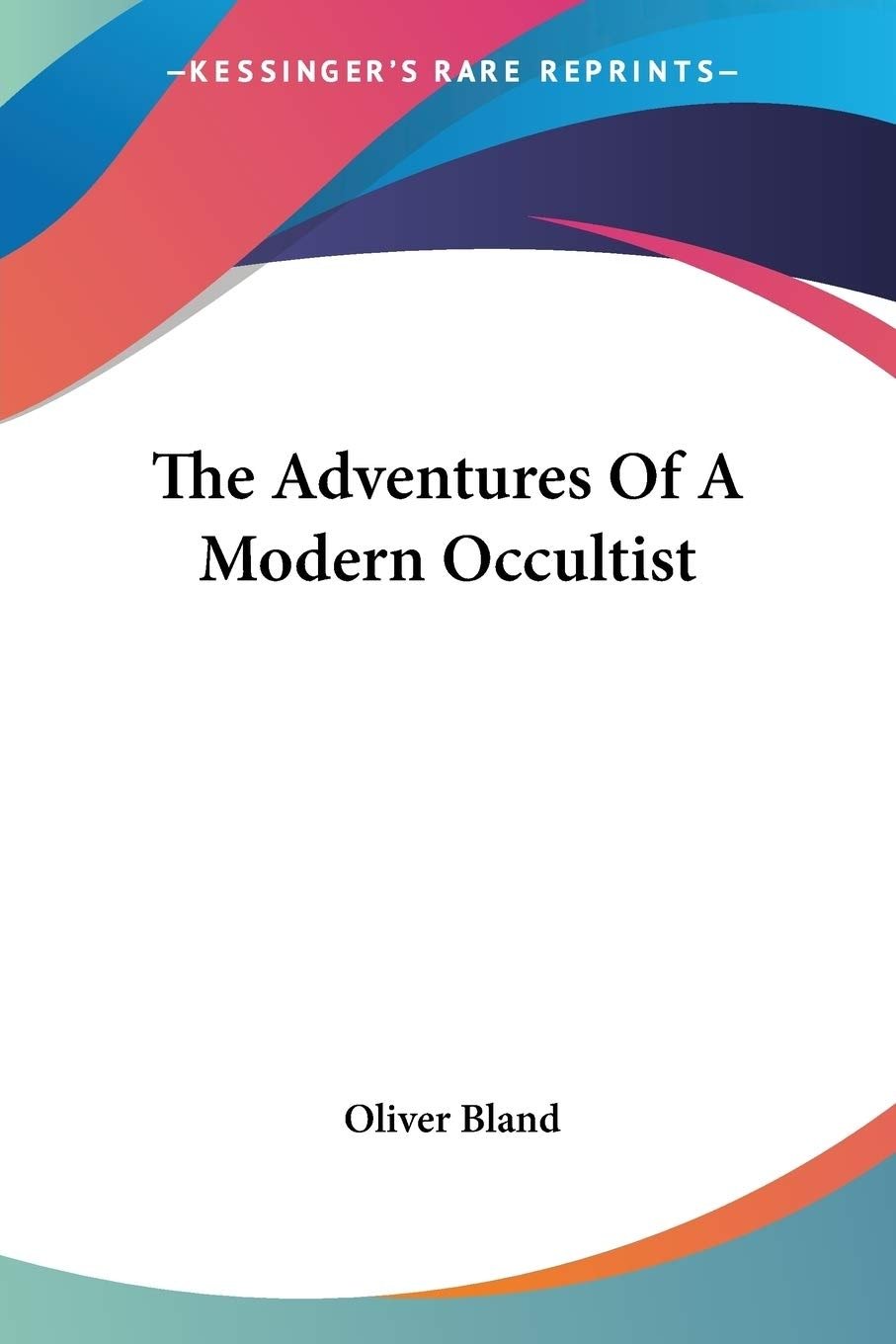 The Adventures Of A Modern Occultist - Product Image