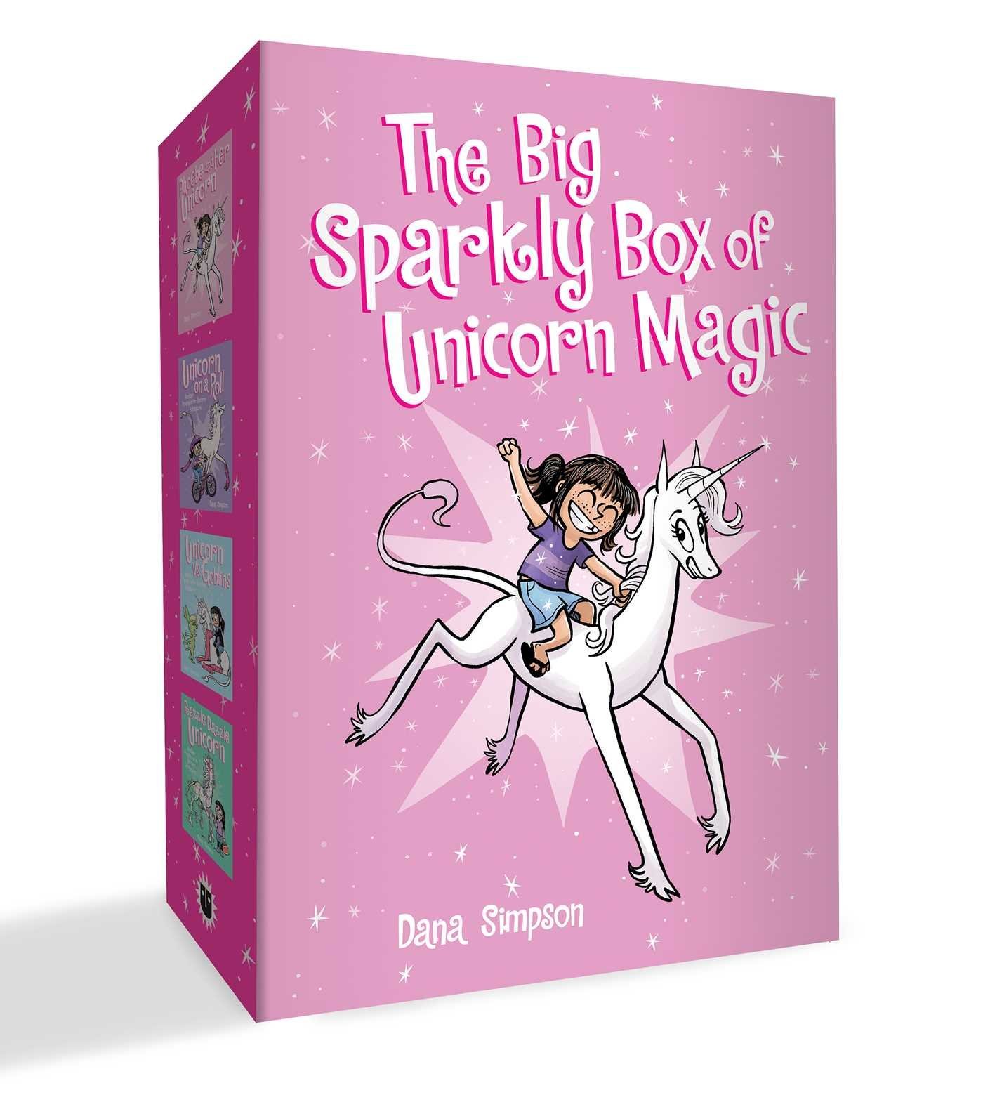 The Big Sparkly Box of Unicorn Magic: Phoebe and Her Unicorn Box Set Volume 1-4 - Product Image