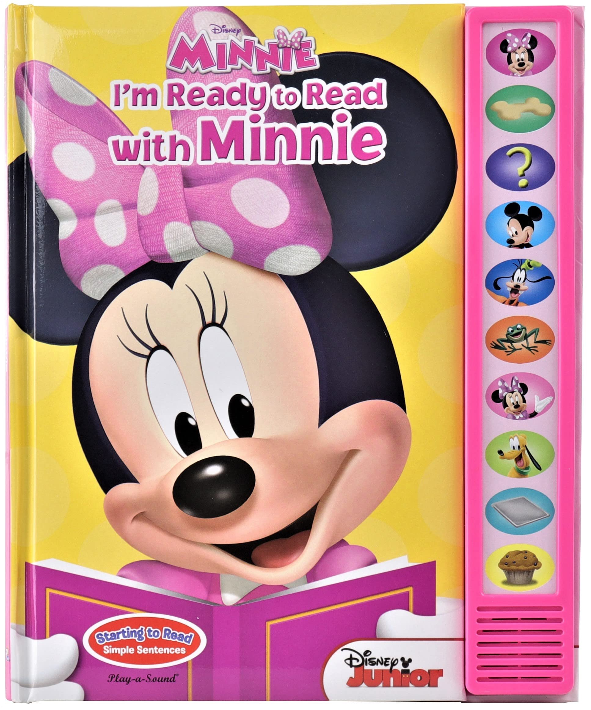 Disney Minnie Mouse - I'm Ready to Read with Minnie Sound Book - PI Kids - Product Image