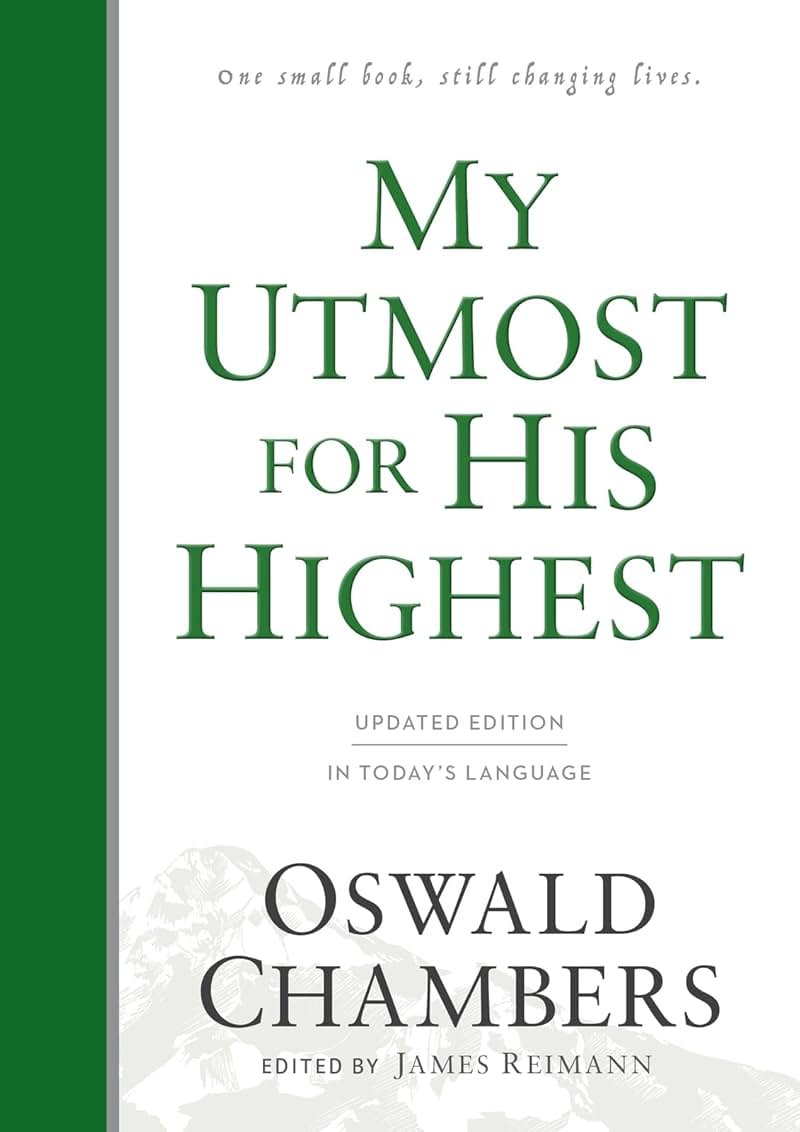 My Utmost for His Highest: Updated Language Hardcover (A Daily Devotional with 366 Bible-Based Readings) (Authorized Oswald Chambers Publications) - Product Image