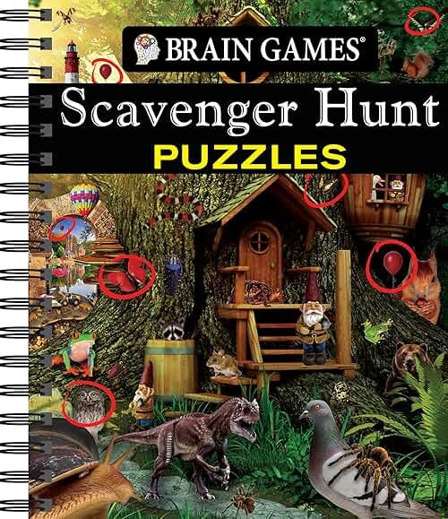 Brain Games - Scavenger Hunt Puzzles - Product Image