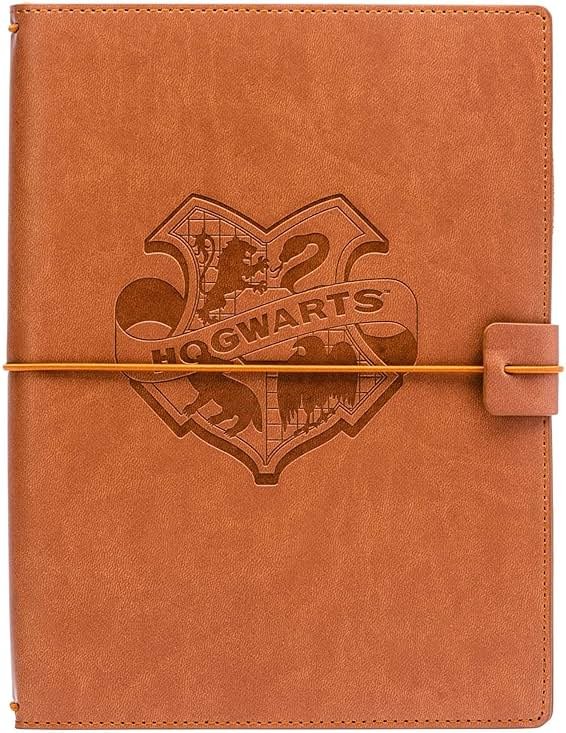 Harry Potter: Welcome To Hogwarts Traveler's Notebook Set: (Refillable Notebook) - Product Image