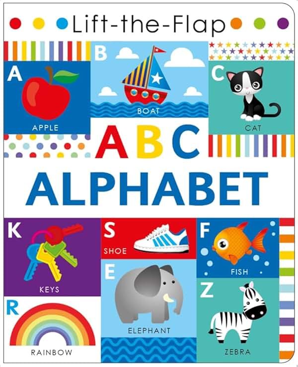 ABC Alphabet - Lift the Flap Activity Kids Books - Childrens Books, Toddler Books - Product Image