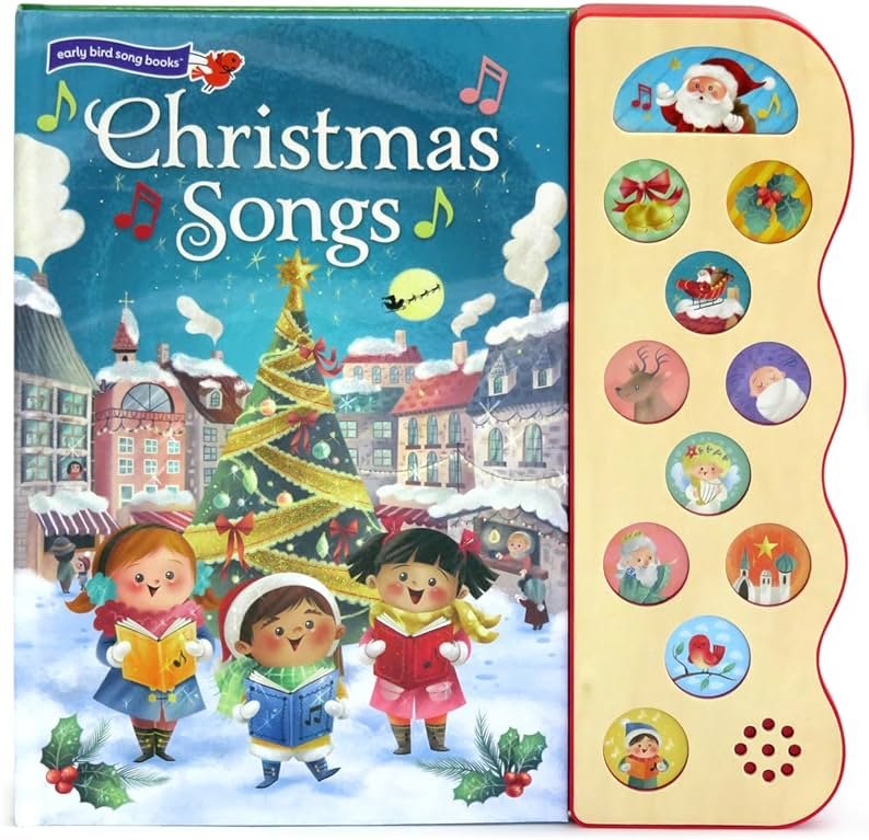 Christmas Songs: Interactive Children's Sound Book (10 Button Sound) - Product Image