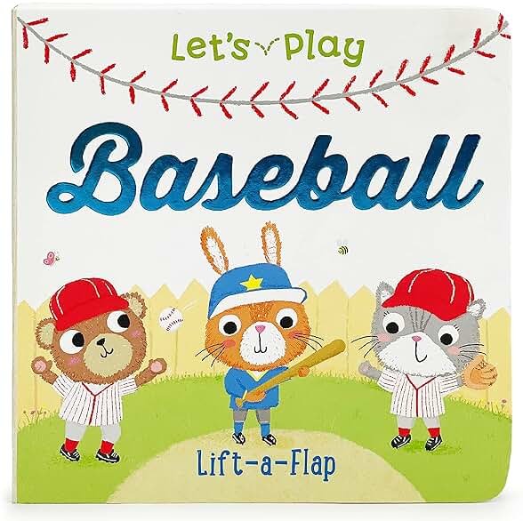 Let's Play Baseball! A Lift-a-Flap Board Book for Babies and Toddlers - Product Image