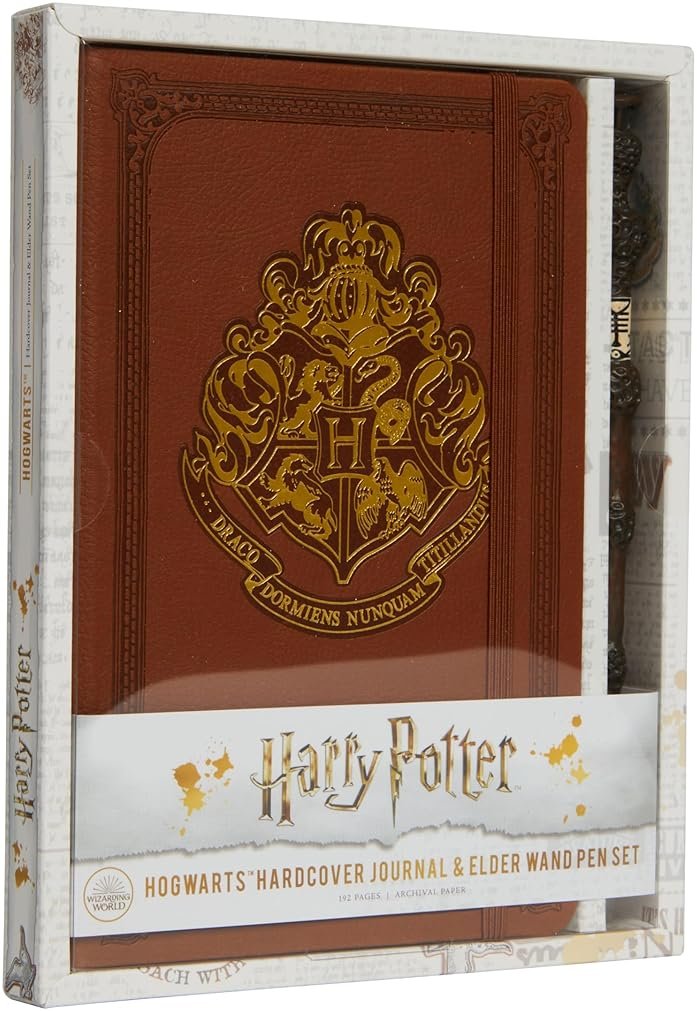 Harry Potter: Hogwarts Hardcover Journal and Elder Wand Pen Set - Product Image