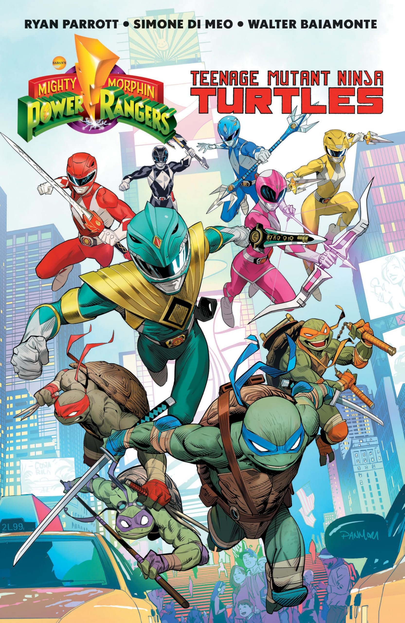 Mighty Morphin Power Rangers/Teenage Mutant Ninja Turtles - Product Image