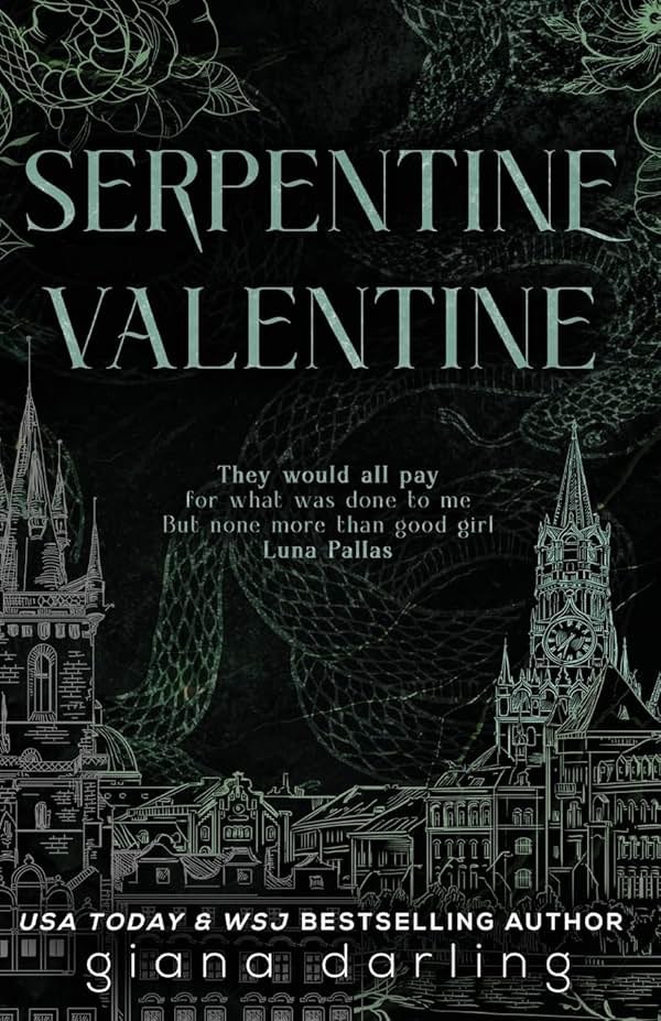 Serpentine Valentine: A Dark Academia Sapphic Romance - Product Image