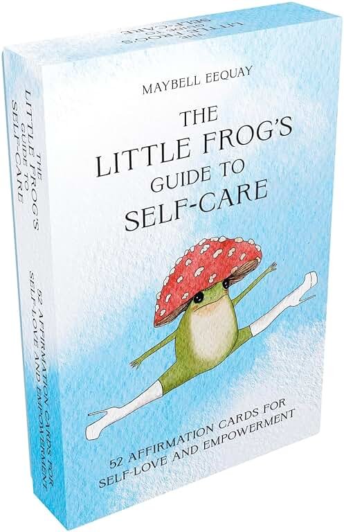 The Little Frog's Guide to Self-Care Card Deck: 52 Affirmation Cards for Self-Love and Empowerment - Product Image