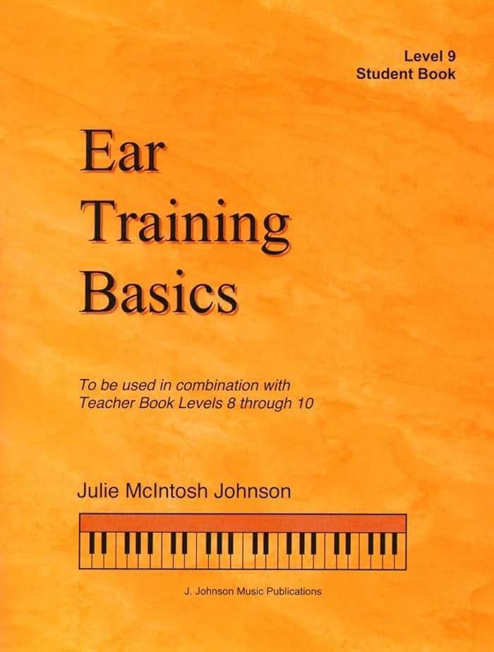 ETB9 - Ear Training Basics - Student Book - Level 9 - Julie Johnson - Product Image