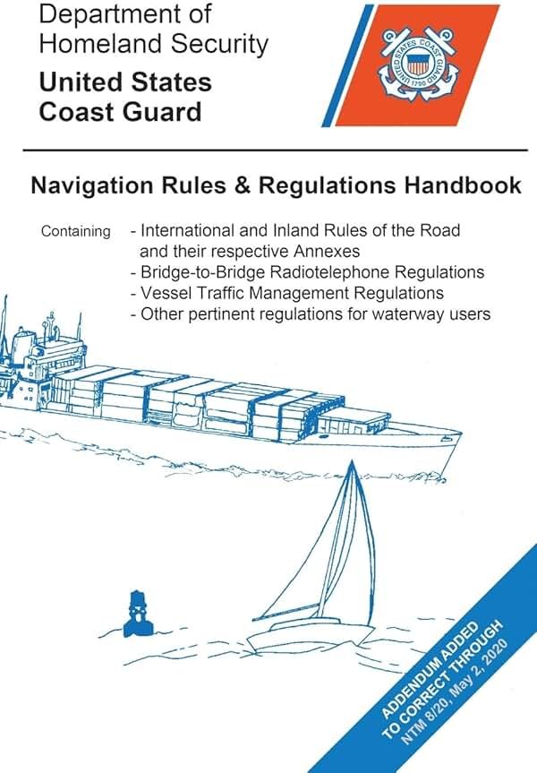 Navigation Rules and Regulations Handbook: PUBLICATION DATE 2024 - Product Image