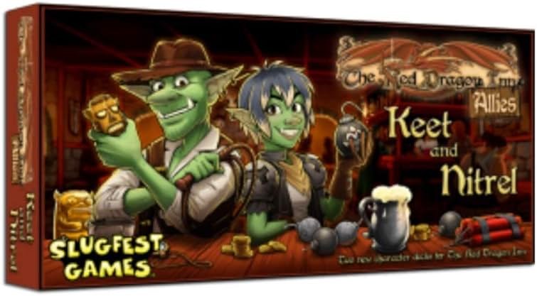 Slugfest Games The Red Dragon Inn: Allies - Keet and Nitrel - Strategy Card Game Expansion - Ages 13+ - Compatible with All Other Expansions - Product Image