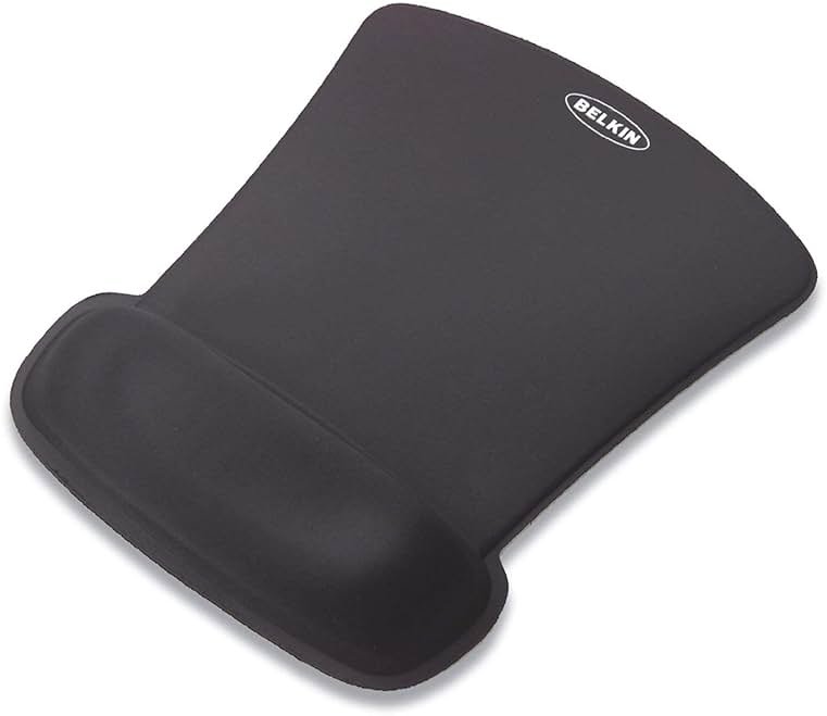 Belkin WaveRest Gel Mouse Pad, Black (F8E262-BLK), 1 Pack - Product Image