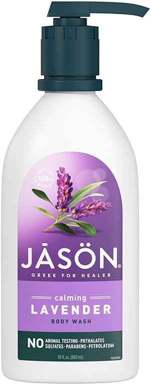 JASON Lavender Calming Body Wash, For a Gentle Feeling Clean, 30 Fluid Ounces - Product Image