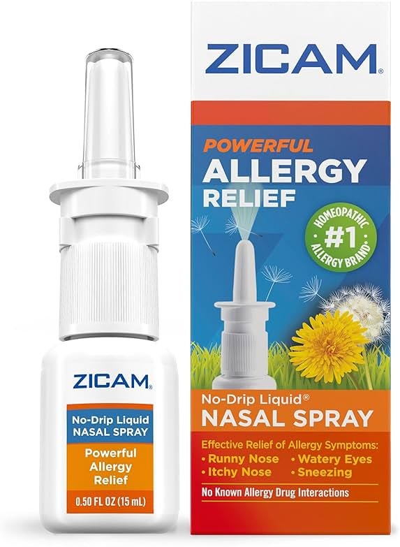 Zicam Allergy Relief No-Drip Liquid Nasal Spray Non-Drowsy, 0.5 Ounce - Product Image