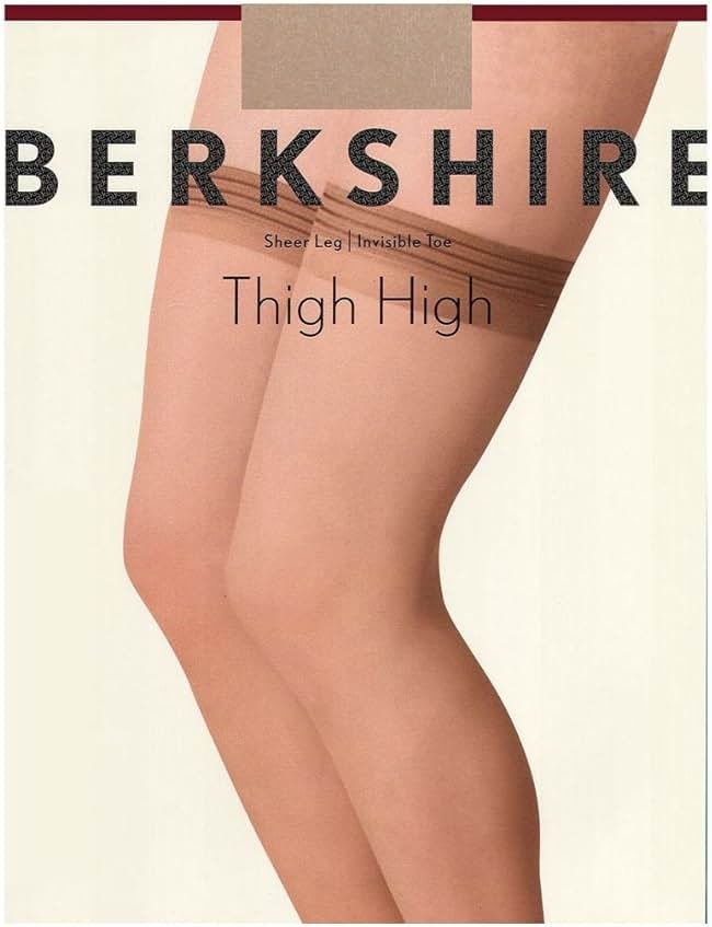 Berkshire womens Berkshire All Day Sheer Thigh High With Invisible Toe - Product Image