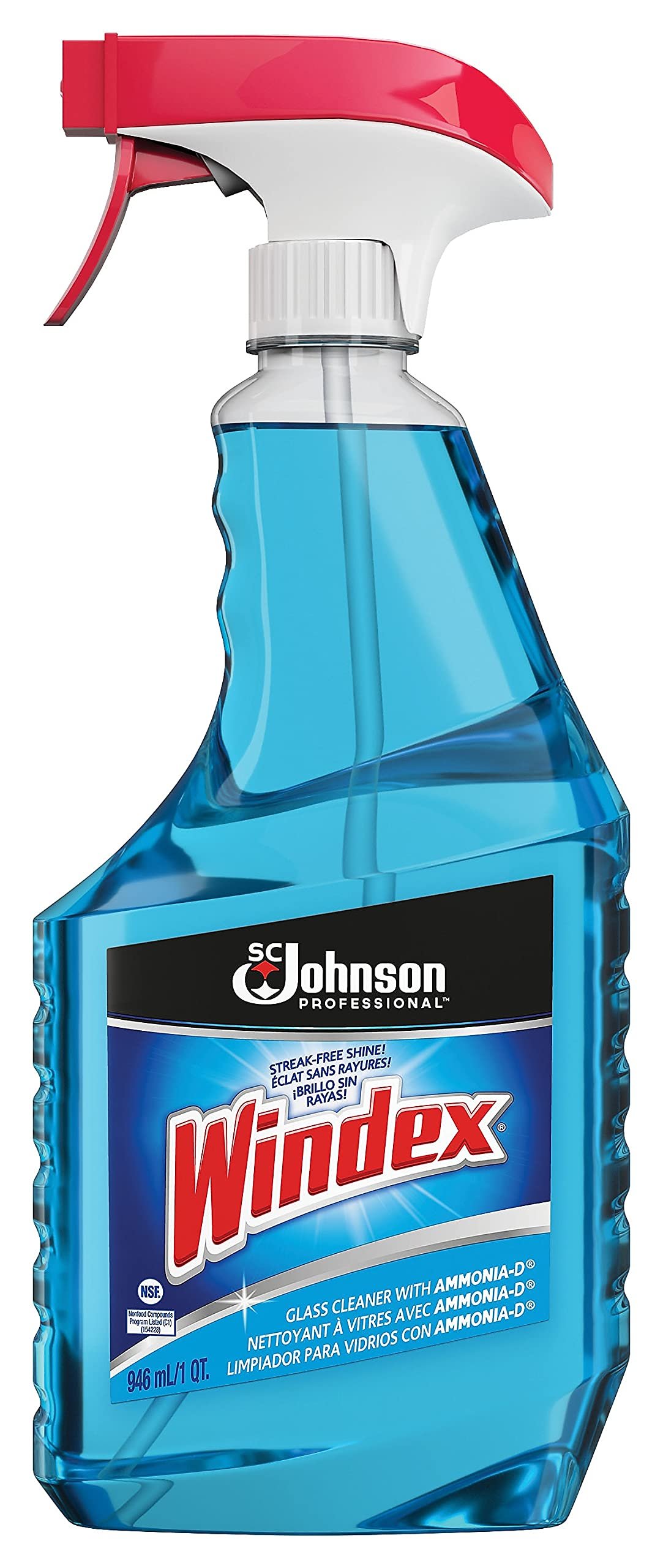 Windex(R) Powerized Glass Cleaner with Ammonia-D, 32 Oz. Spray Bottle - Product Image