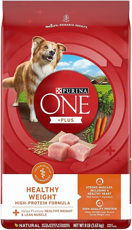 Purina ONE Plus Healthy Weight High-Protein Dog Food Dry Formula - 8 lb. Bag - Product Image