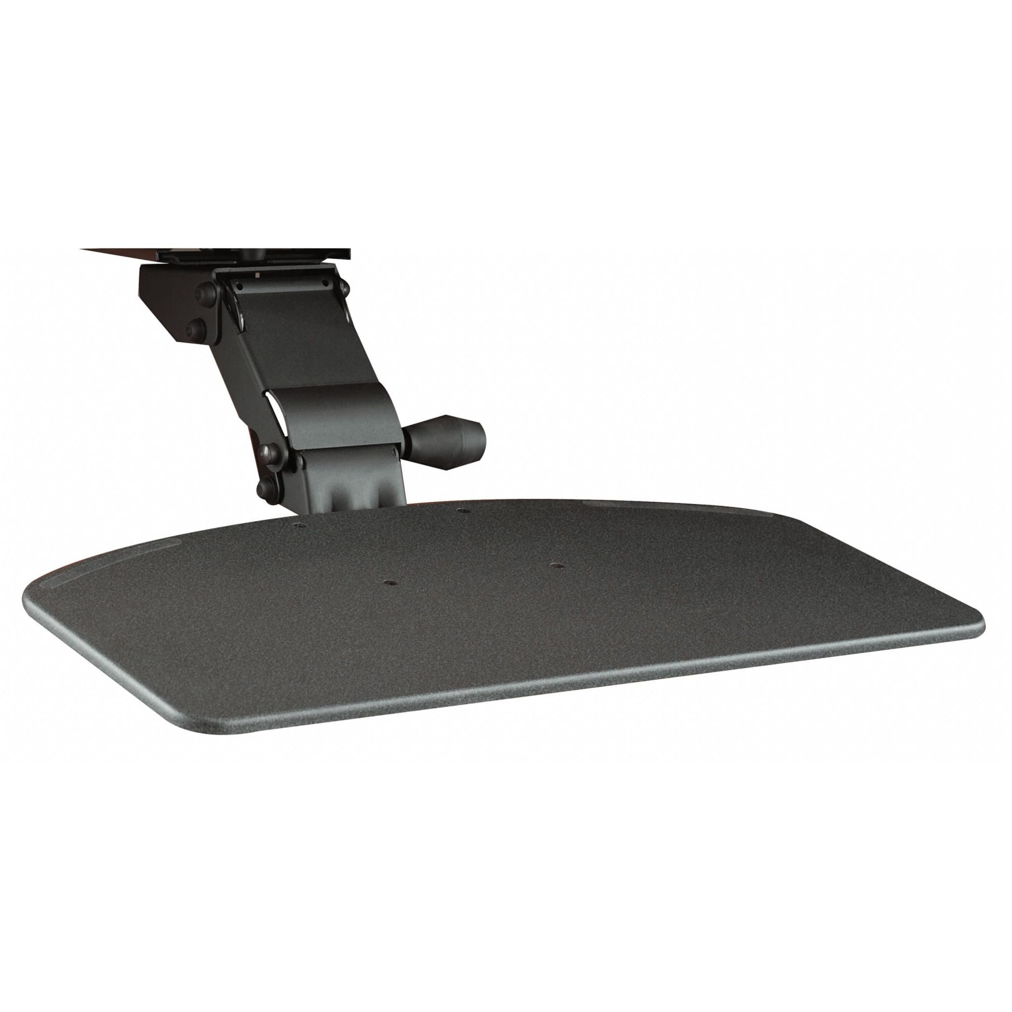 Bush Business Furniture Articulating Keyboard Tray with Galaxy Finish, Ergonomic Workspace Accessory, Adjustable Office Computer Key Board Support for Home Office - Product Image