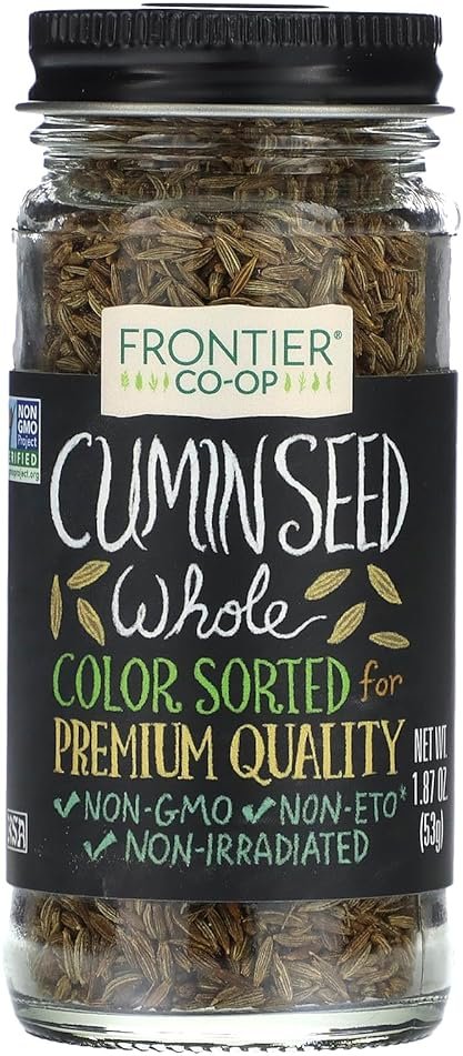 Frontier Natural Products Cumin Seed, Whole, 1.68-Ounce - Product Image