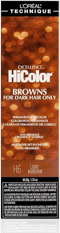 L'Oréal Technique HiColor Browns & Blondes Permanent Hair Color - Lifts Dark Hair in One Step Leaving No Brassiness, Rich and Smooth Creme Formula, Intense & Long-Lasting - Product Image