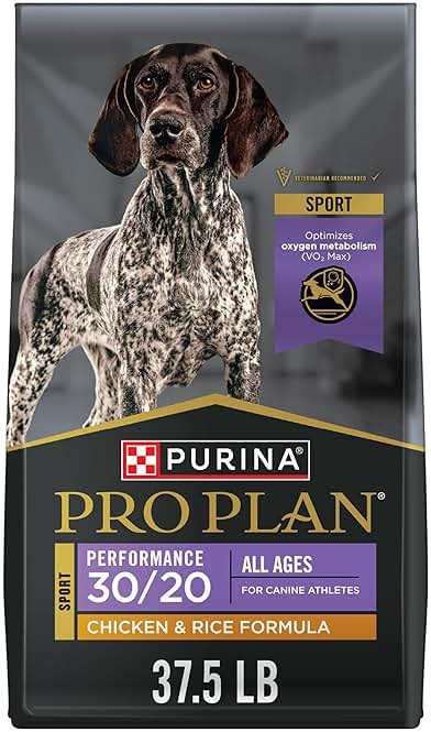 Purina Pro Plan Sport Performance 30/20 Chicken and Rice Formula High Protein Dog Food - 37.5 lb. Bag - Product Image