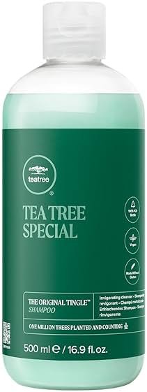 Tea Tree Special Shampoo, Deep Cleans, Refreshes Scalp, For All Hair Types, Especially Oily Hair - Product Image
