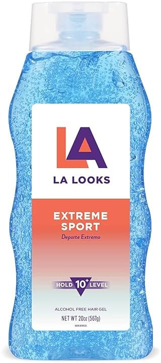 LA Looks Styling Hair Gel - Extreme Sport - 20 Oz - Hold for High Performance Activity - Product Image