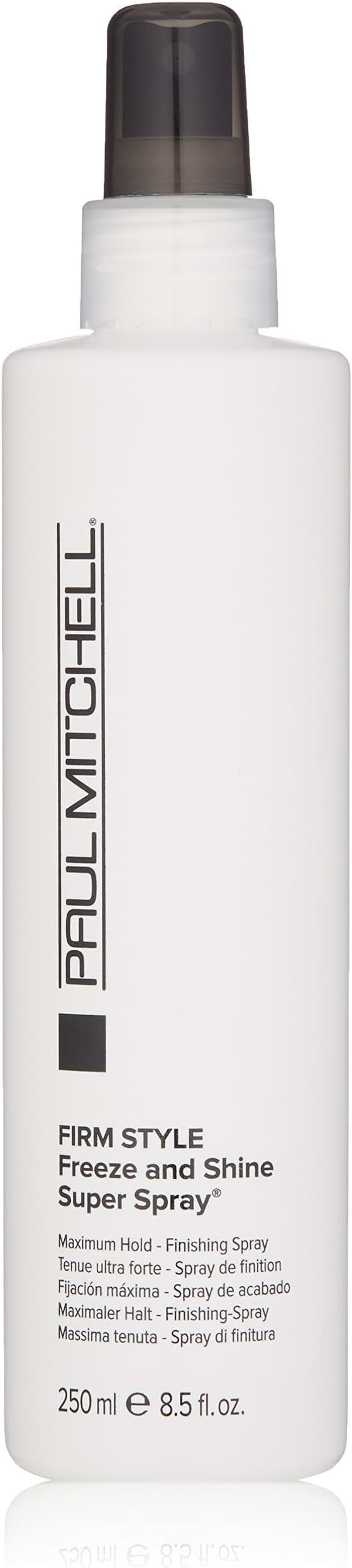 Paul Mitchell Freeze and Shine Super Hairspray, Maximum Hold, Shiny Finish Hairspray, For Coarse Hair - Product Image